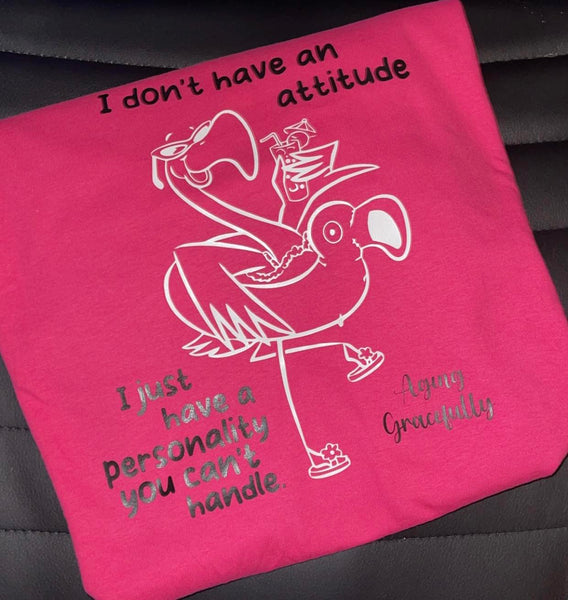 Funny Bird Attitude Themed T-Shirt