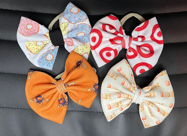 5" (W) Baby Bows