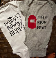 Father's Day Variety of Onesies