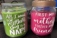Variety of Mother's Day Candles