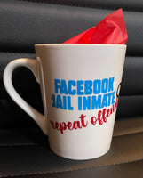 Facebook Jail Inmate Coffee Mug