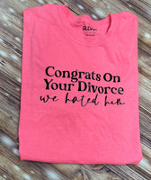 Divorce Themed T-Shirts