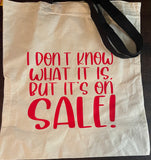 Large Sized Cotton Shopping Tote Bags