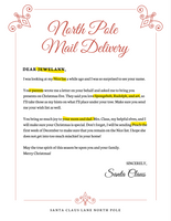 Personalized Letters From Santa/The North Pole