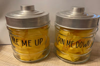 Inappropriate & Funny Bathroom Organizer Jars