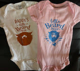Beard Themed Father's Day Onesies